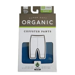 Pact Super Soft Organic Blue Cuffster Pant 3-6M